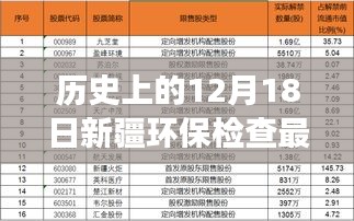 历史上的12月18日新疆环保检查最新消息解读，特性、体验、竞品对比与用户洞察