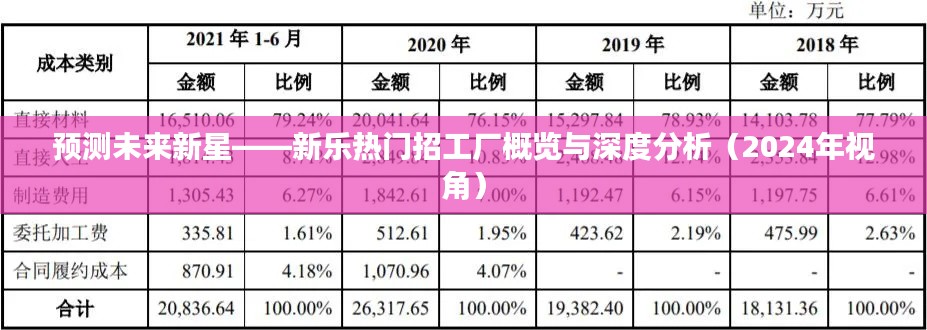 预测未来新星，新乐热门招工厂深度分析与展望（2024视角）