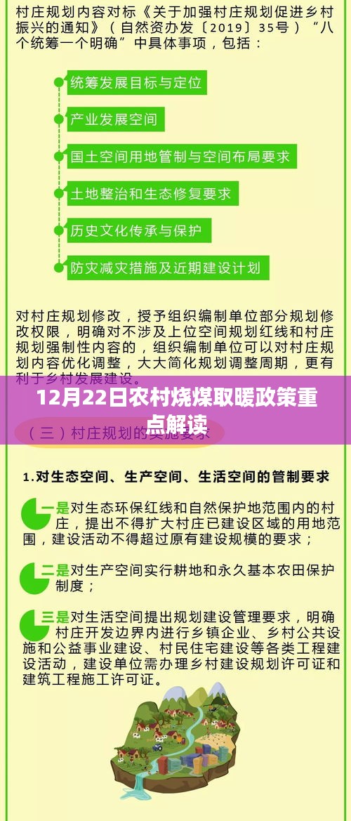 农村烧煤取暖政策解读，重点聚焦12月22日新动向