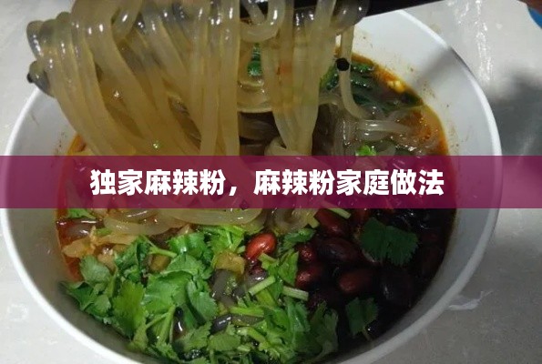 独家麻辣粉，麻辣粉家庭做法 