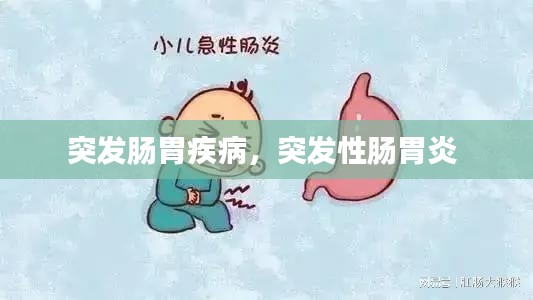 突发肠胃疾病，突发性肠胃炎 