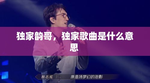 独家韵哥，独家歌曲是什么意思 