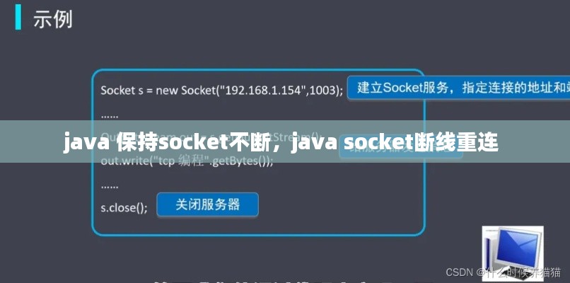 java 保持socket不断，java socket断线重连 