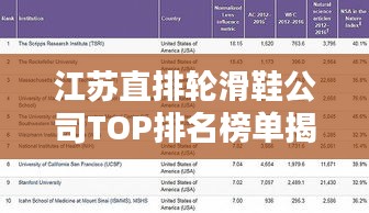 江苏直排轮滑鞋公司TOP排名榜单揭晓！