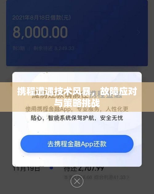 携程遭遇技术风暴，故障应对与策略挑战
